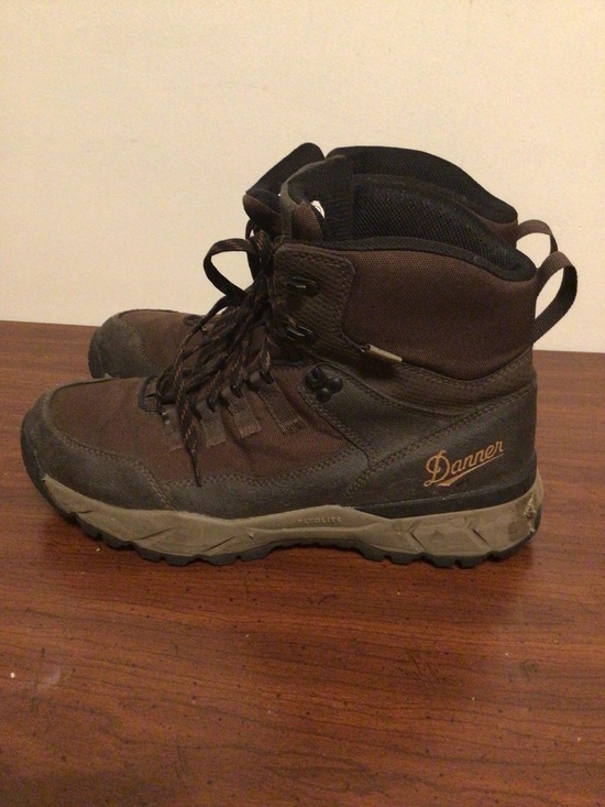 DANNER work / hiking boots waterproof leather and fabric upper SZ 10.5 main image 5